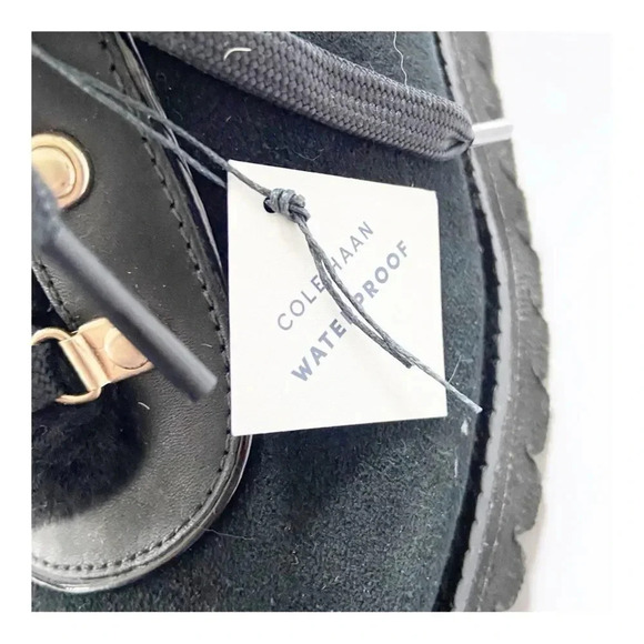 NWT Cole Haan Zerogrand Explore Shearling Waterproof Upstate Hiker Boot size 9.5 - Picture 4 of 13